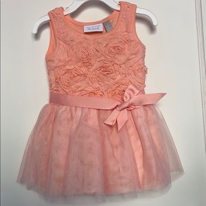 Girls dress peach color from the childrens place